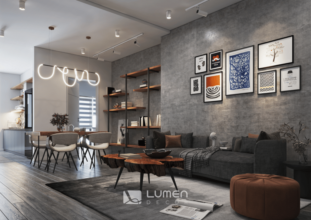 Gói thiết kế hộ gia đình tại chung cư Thanh Đàm hướng tới sự An Cư 7 Thi công trọn gói chung cư