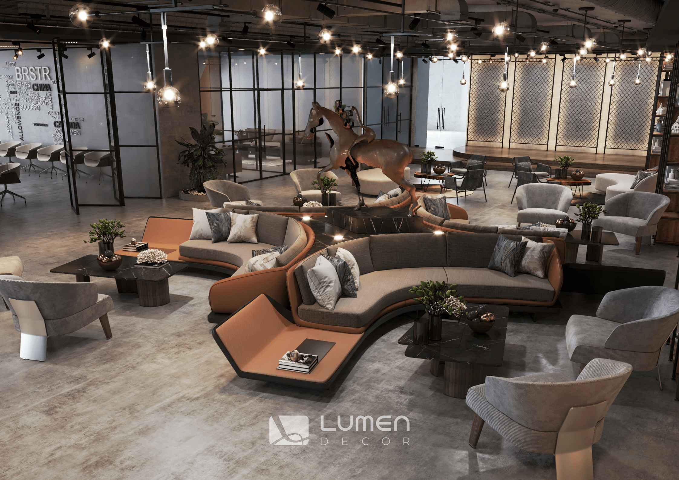 Thi Công Văn Phòng 2026 - Hoàn Thiện Coworking Quảng An Bởi Lumen Decor 19 Thi công văn phòng dịch vụ