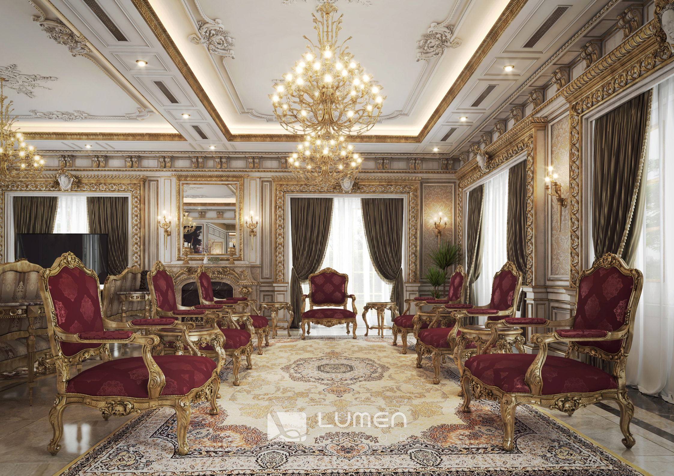 thiết kế nội thất villa