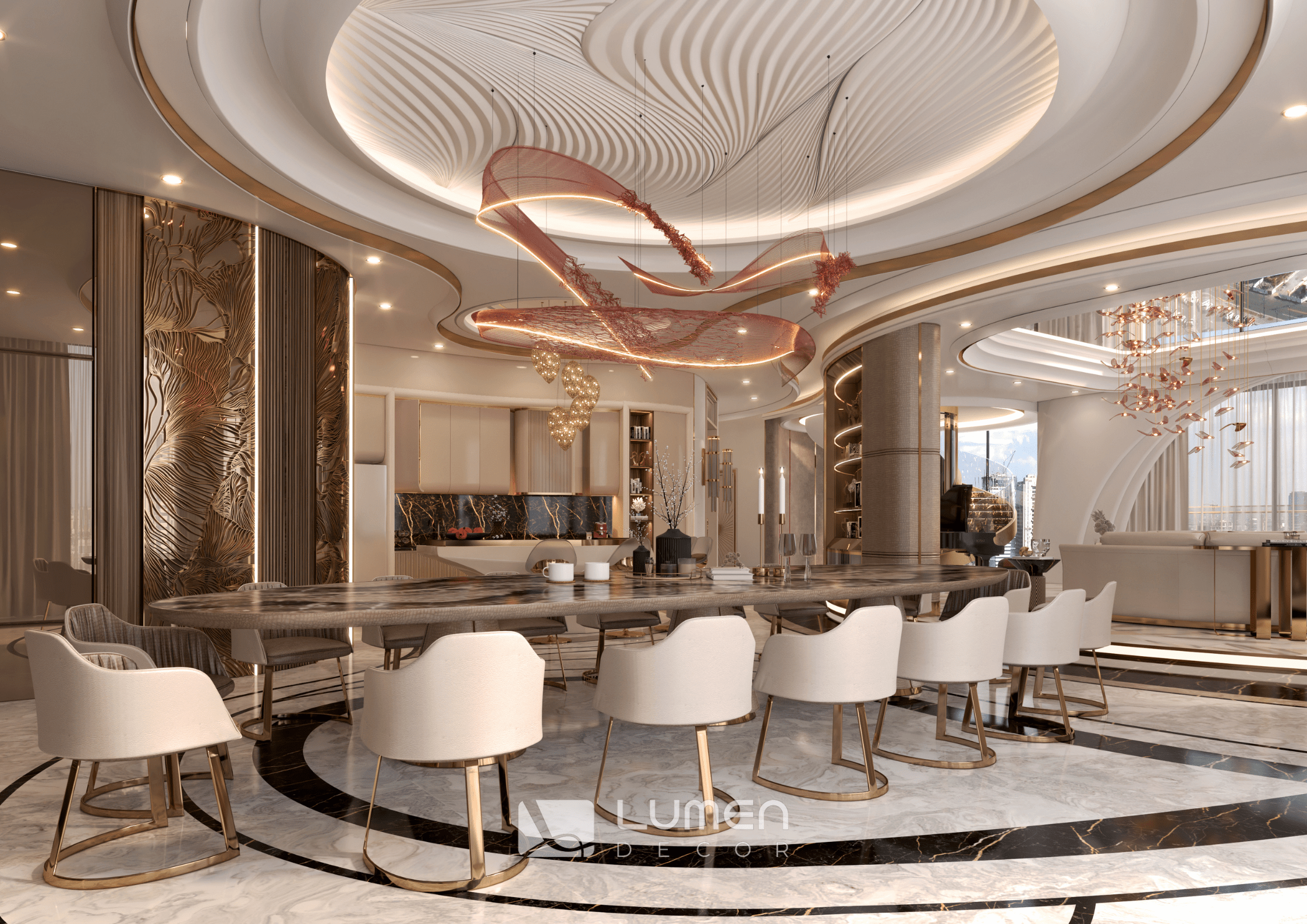 thiết kế nội thất penhouse