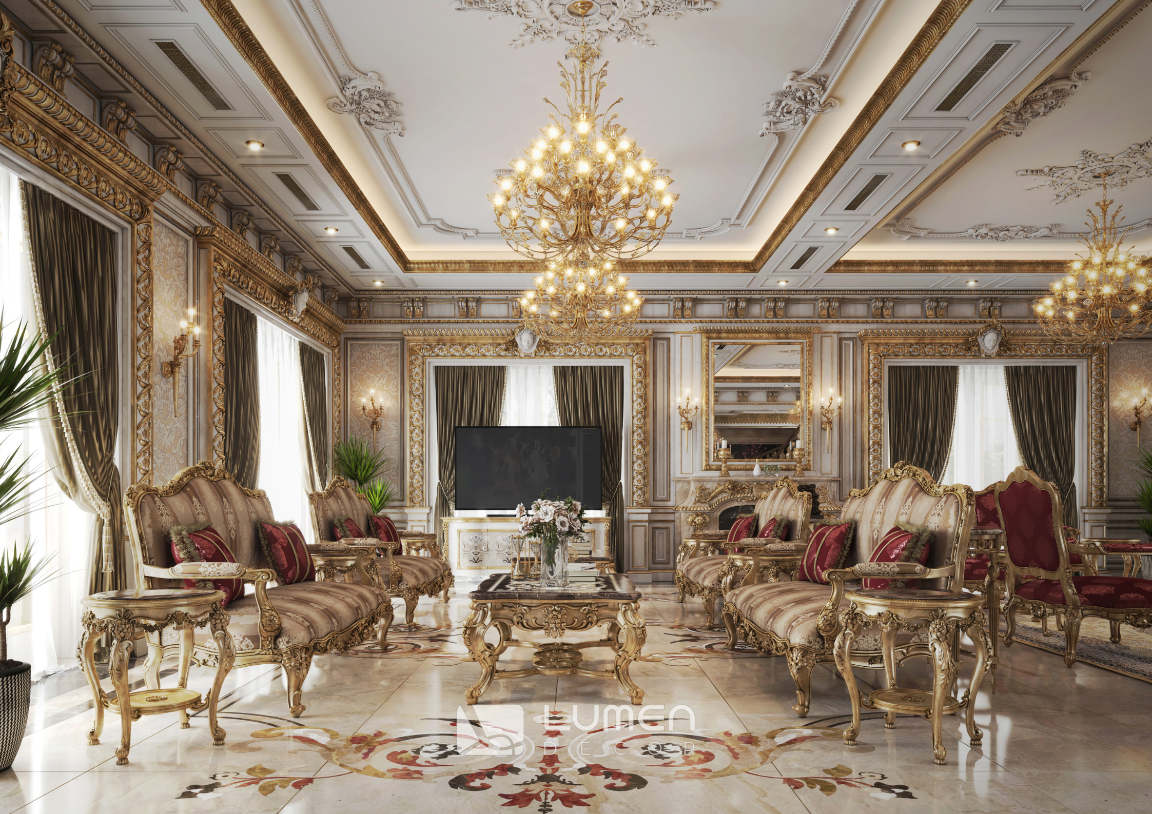 thiết kế nội thất villa