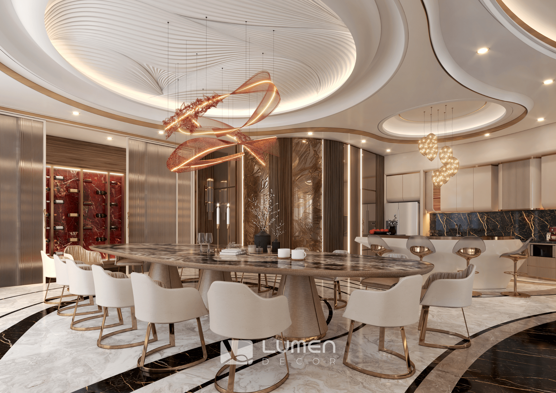 thiết kế nội thất penhouse