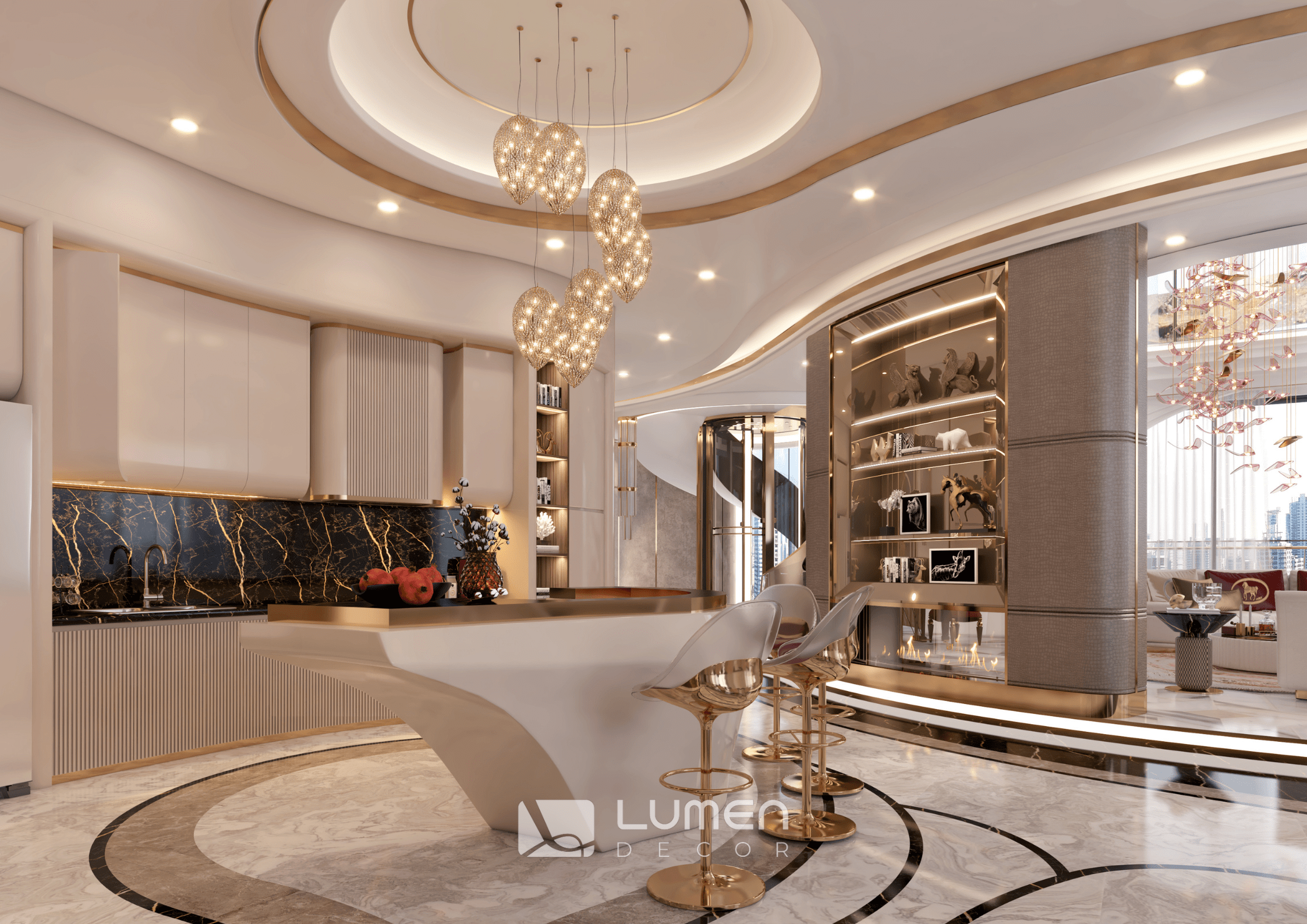 thiết kế nội thất penhouse