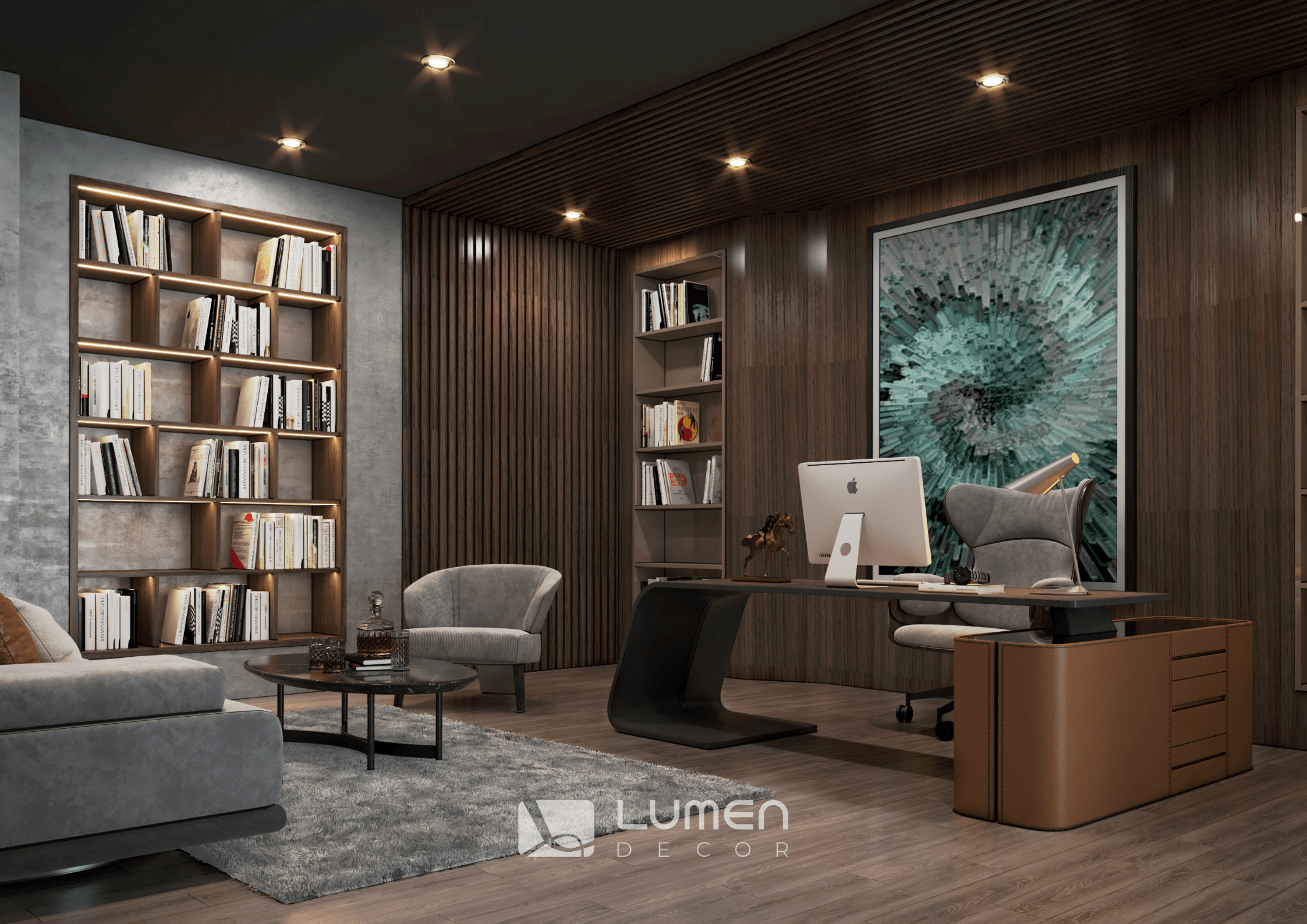 Thi Công Văn Phòng 2026 - Hoàn Thiện Coworking Quảng An Bởi Lumen Decor 2 Thi công văn phòng dịch vụ