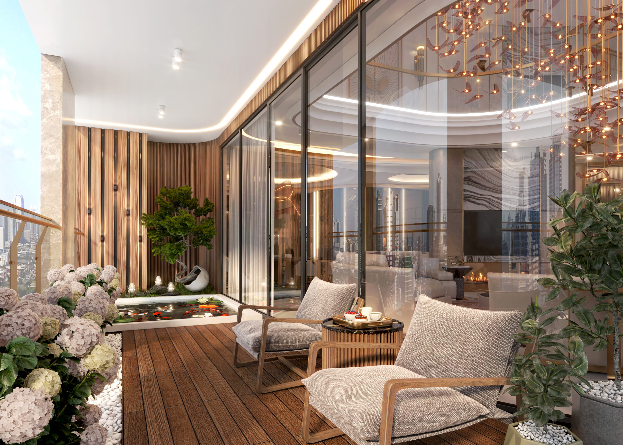 Thi công công trình penhouse quang an