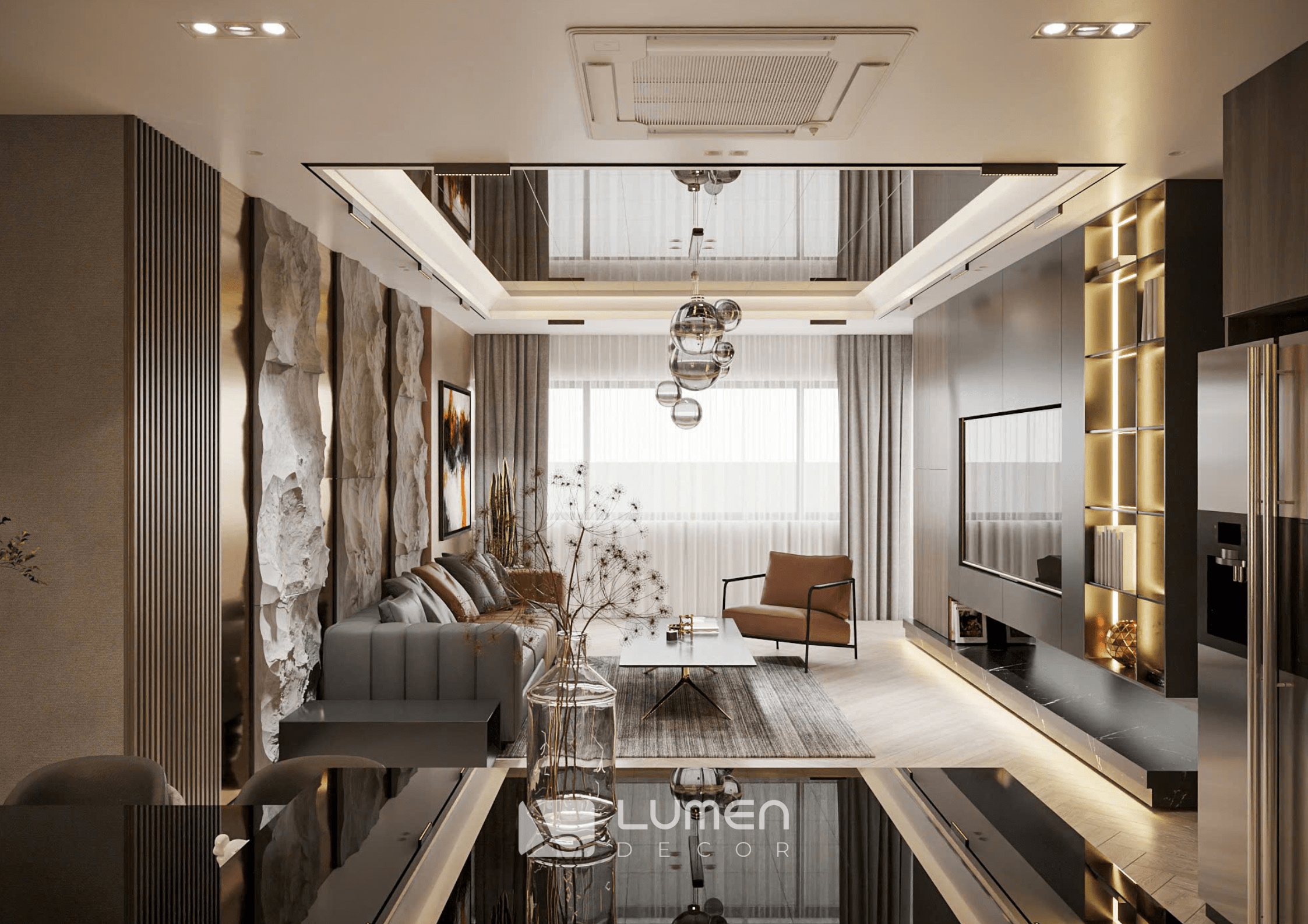 Lumen Decor: Nghệ Thuật Thiết Kế Thi Công Căn Hộ Châu Âu Hiện Đại Tại Hồ Gươm Plaza 4 thi công căn hộ