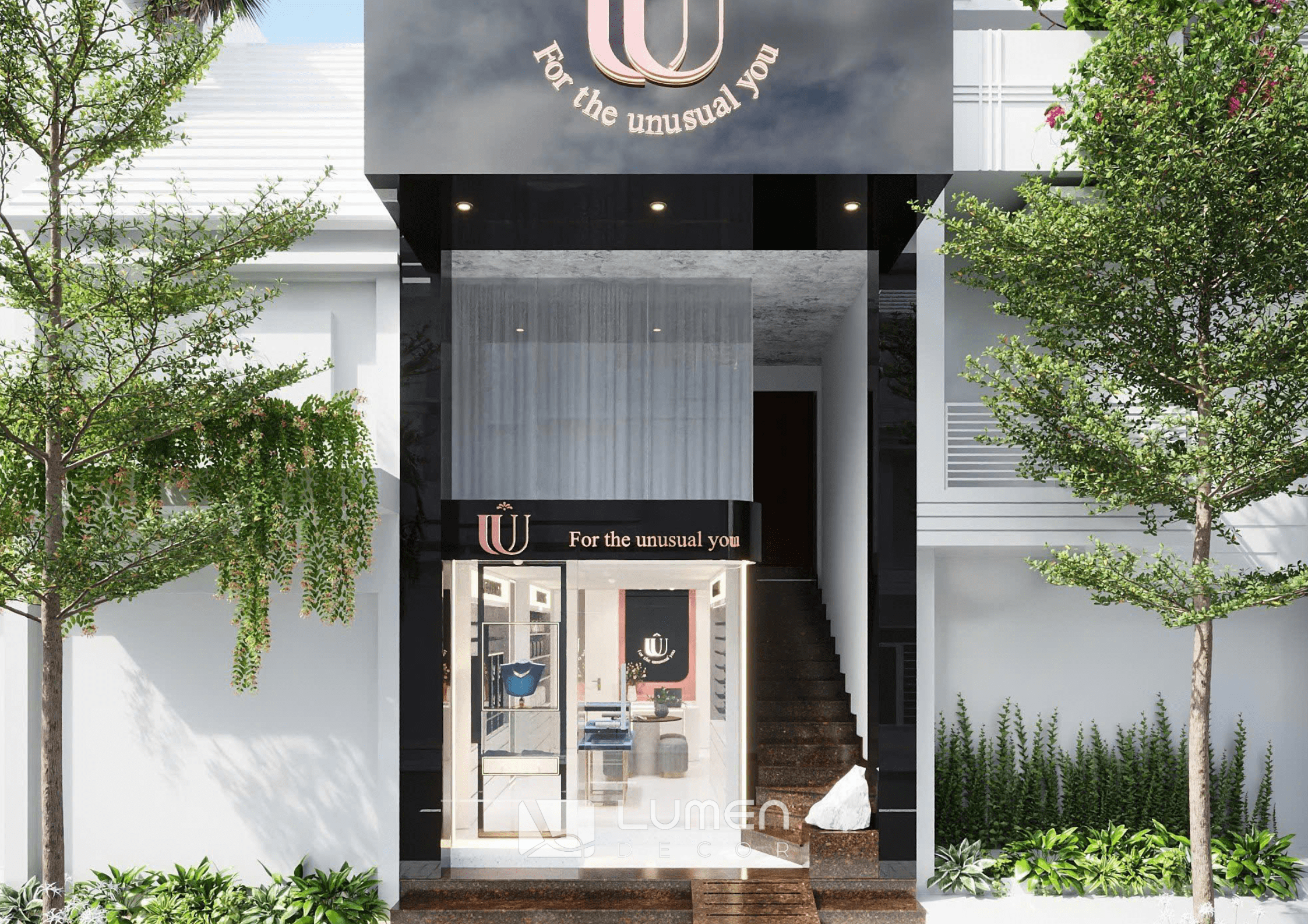 Thiết kế cửa hàng