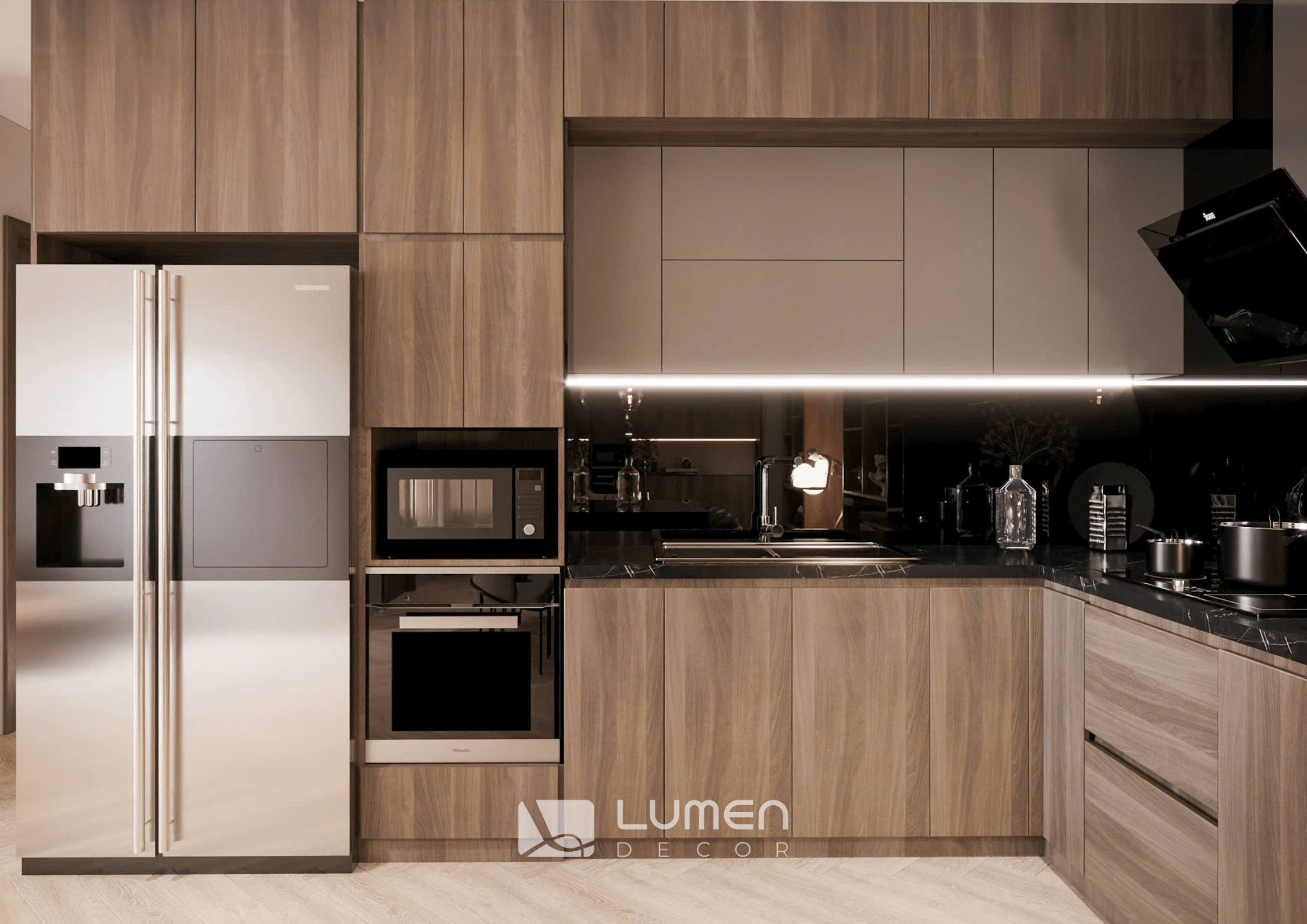 Lumen Decor: Nghệ Thuật Thiết Kế Thi Công Căn Hộ Châu Âu Hiện Đại Tại Hồ Gươm Plaza 2 thi công căn hộ