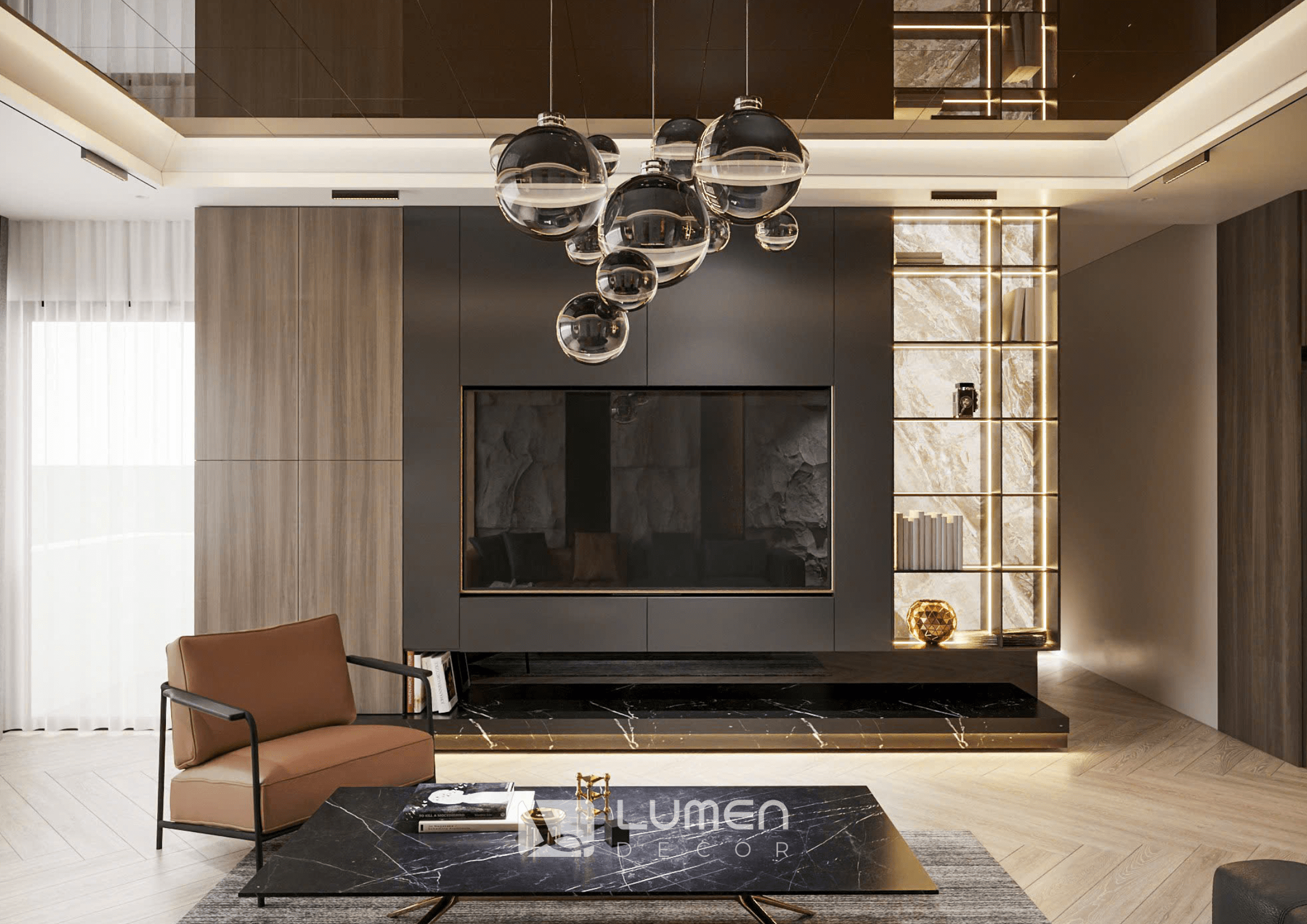 Lumen Decor: Nghệ Thuật Thiết Kế Thi Công Căn Hộ Châu Âu Hiện Đại Tại Hồ Gươm Plaza 1 thi công căn hộ