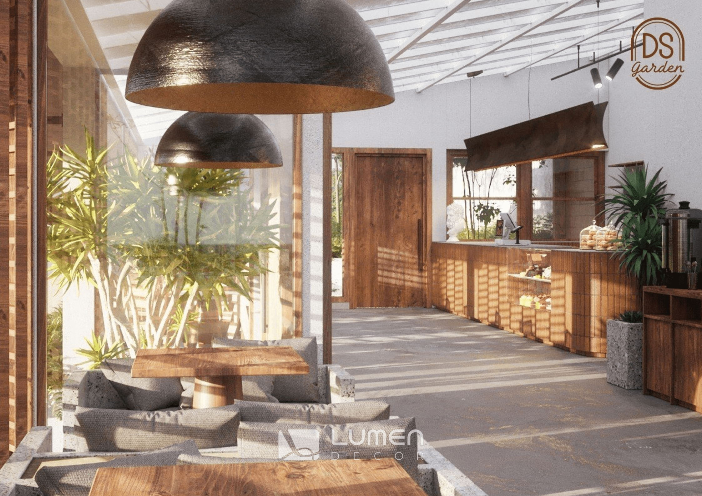 Thiết Kế Quán Cà Phê xu hướng mới: Nghệ Thuật Chữa Lành Tâm Hồn Qua Không Gian Quán Cà Phê 2 thiết kế quán cà phê