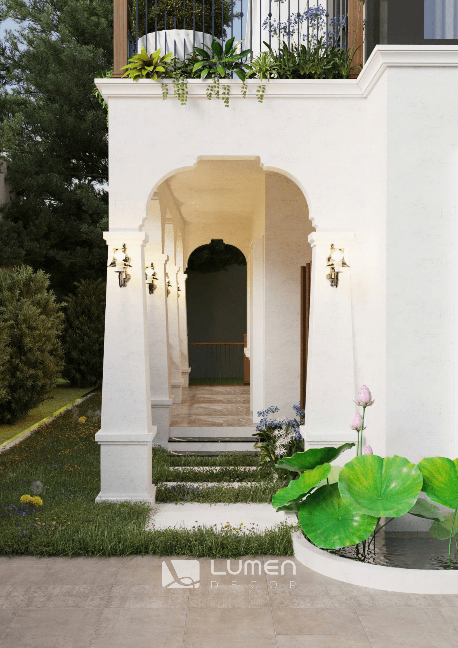 Thi công biệt thự nghỉ dưỡng