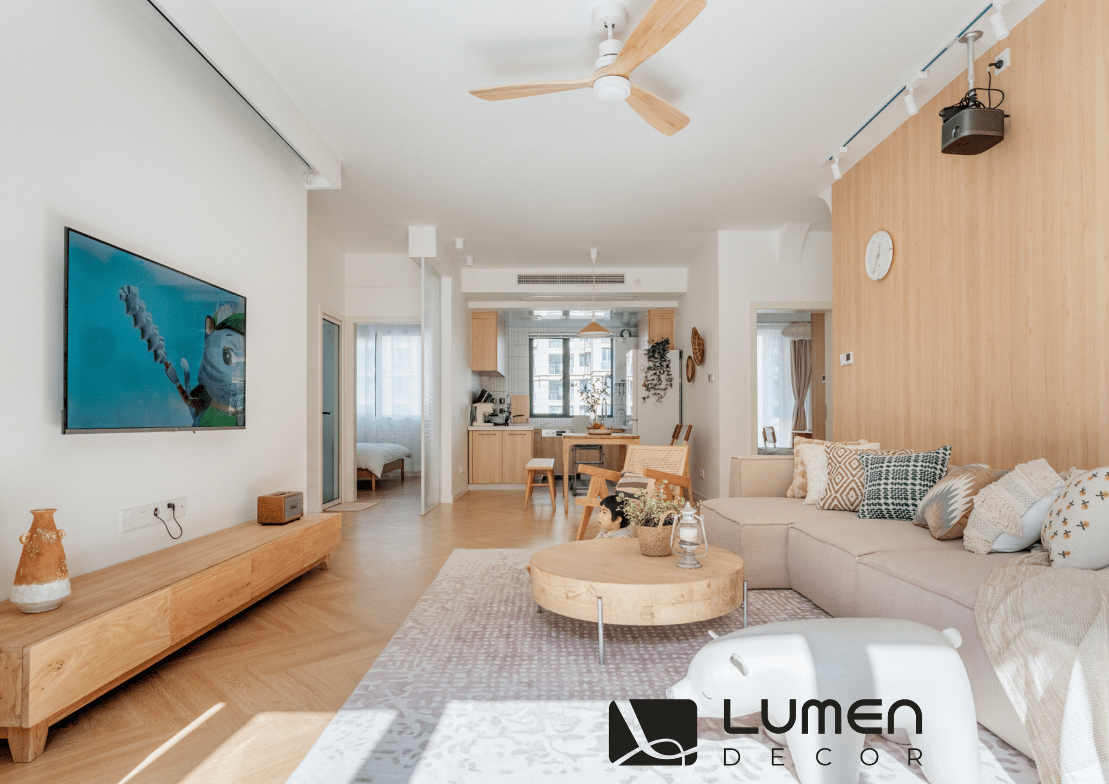 Phong cách thiết kế chung cư mở: Nghệ Thuật sắp đặt Không Gian Sống Rạng Rỡ 1 Phong cách thiết kế chung cư mở