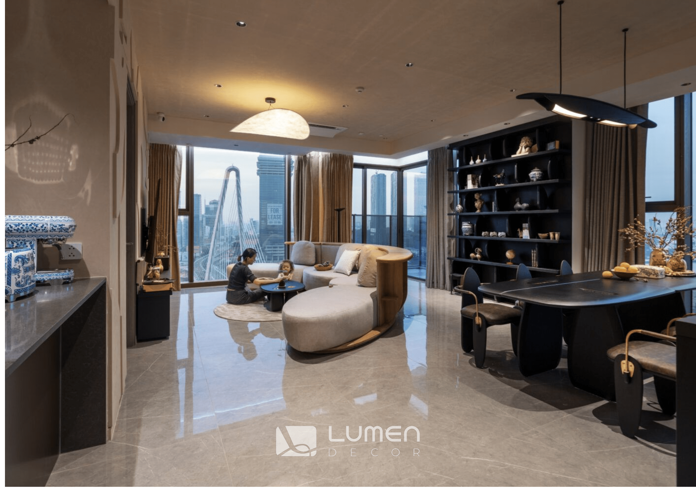 Ánh Sáng Vô Hình: Cuộc Cách Mạng Trong Thiết Kế Nội Thất Chung Cư 2026 3 thiết kế ánh sáng chung cư