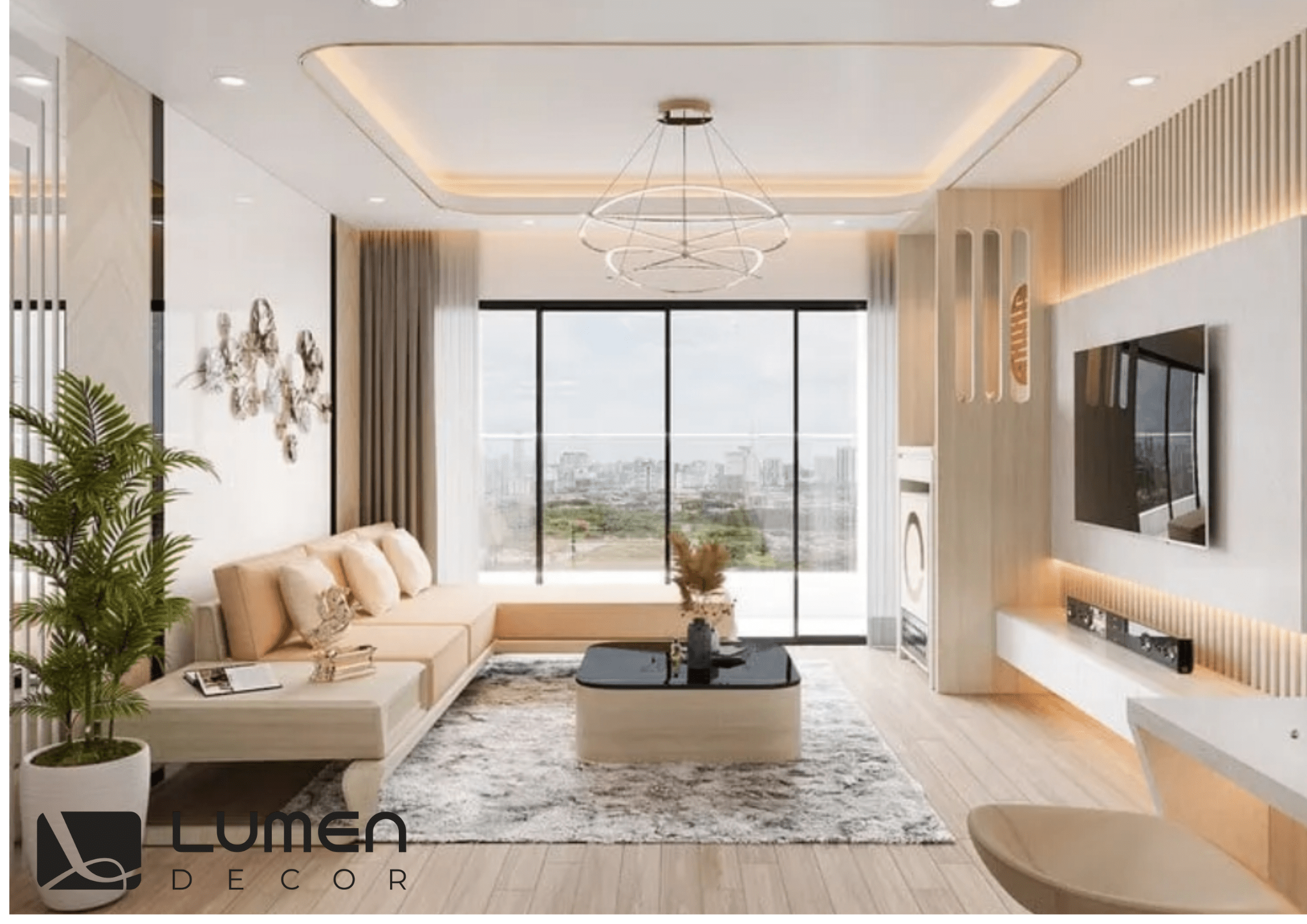 Phong cách thiết kế chung cư mở: Nghệ Thuật sắp đặt Không Gian Sống Rạng Rỡ 2 Phong cách thiết kế chung cư mở