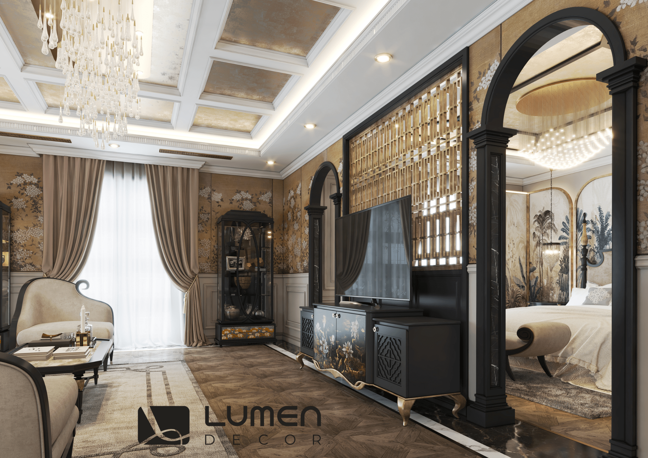 thiết kế ánh sáng chung cư