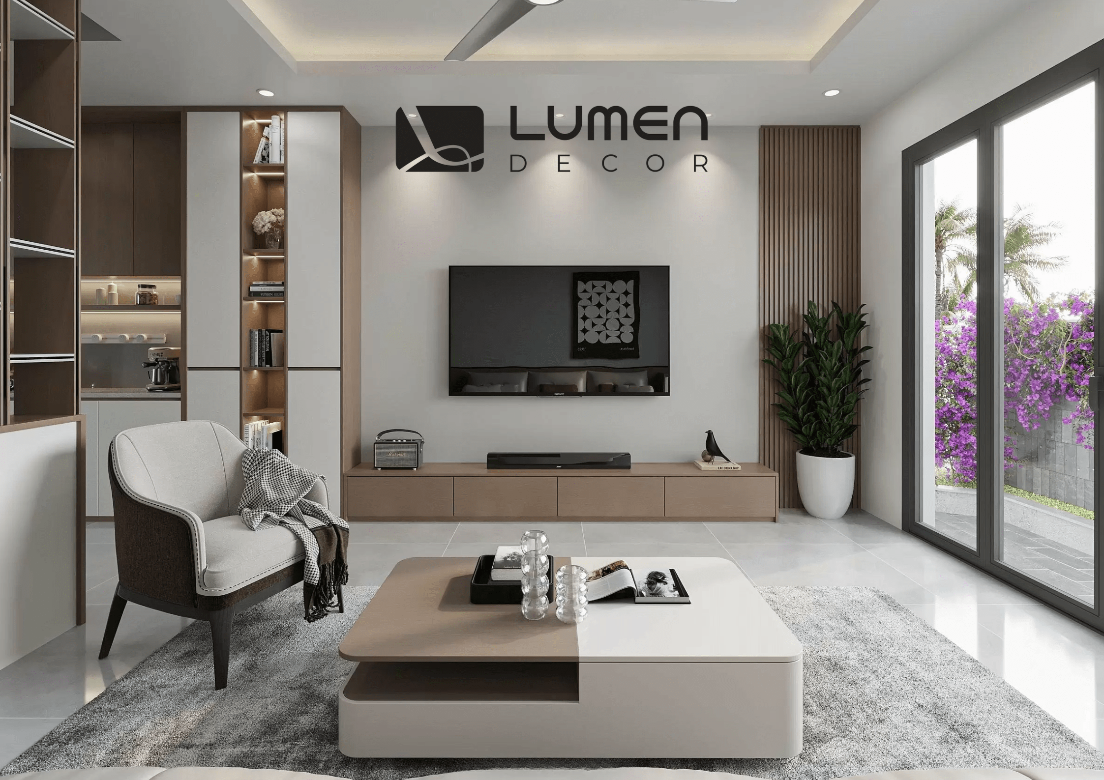 Phong cách thiết kế chung cư mở: Nghệ Thuật sắp đặt Không Gian Sống Rạng Rỡ 3 Phong cách thiết kế chung cư mở