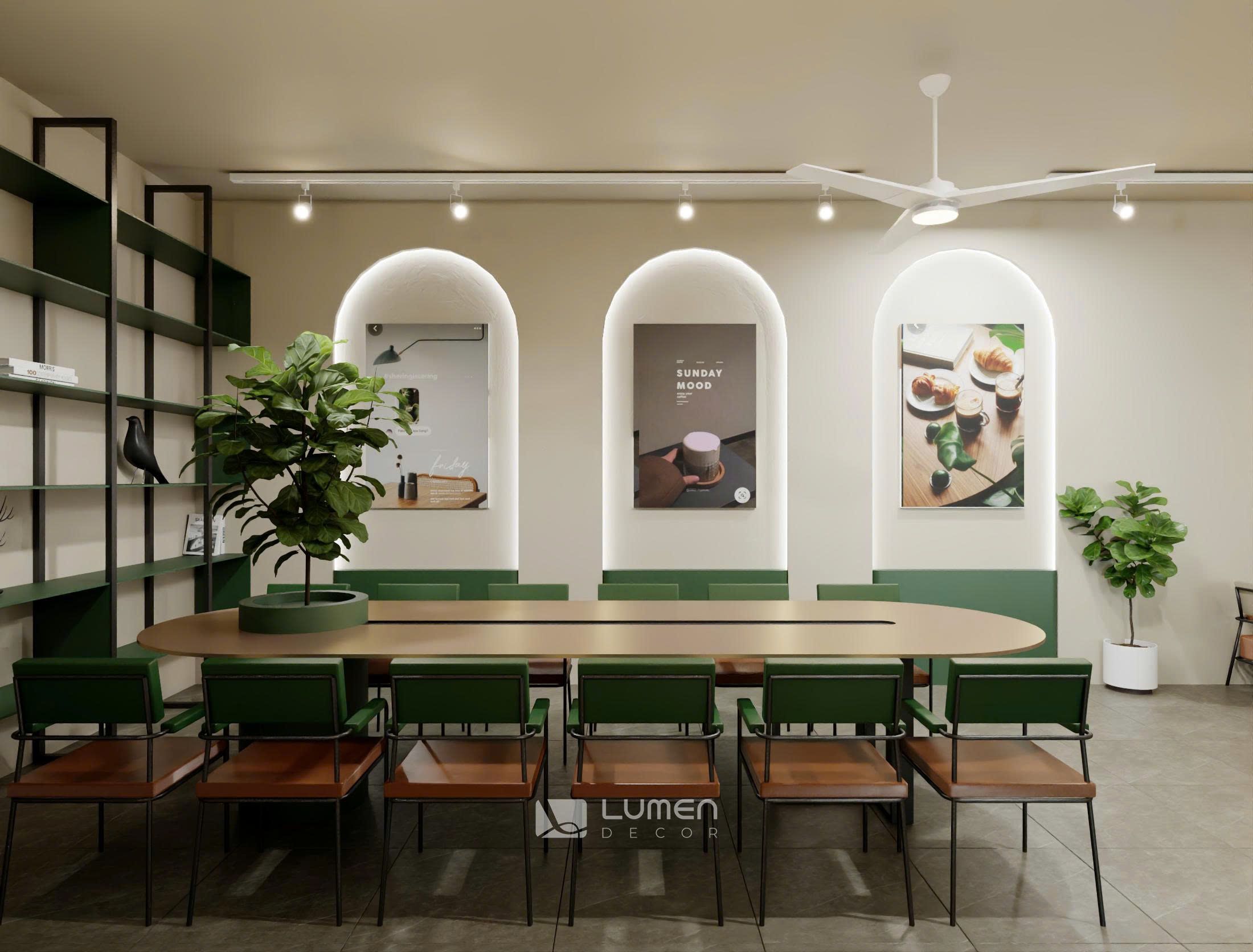 Thiết kế quán cà phê - Cafe Sanavee Linh Đàm: Bản Vẽ Của Những Kẻ Đi Tìm Bình Yên Giữa Lòng Phố Thị 5 Thiết kế quán cà phê