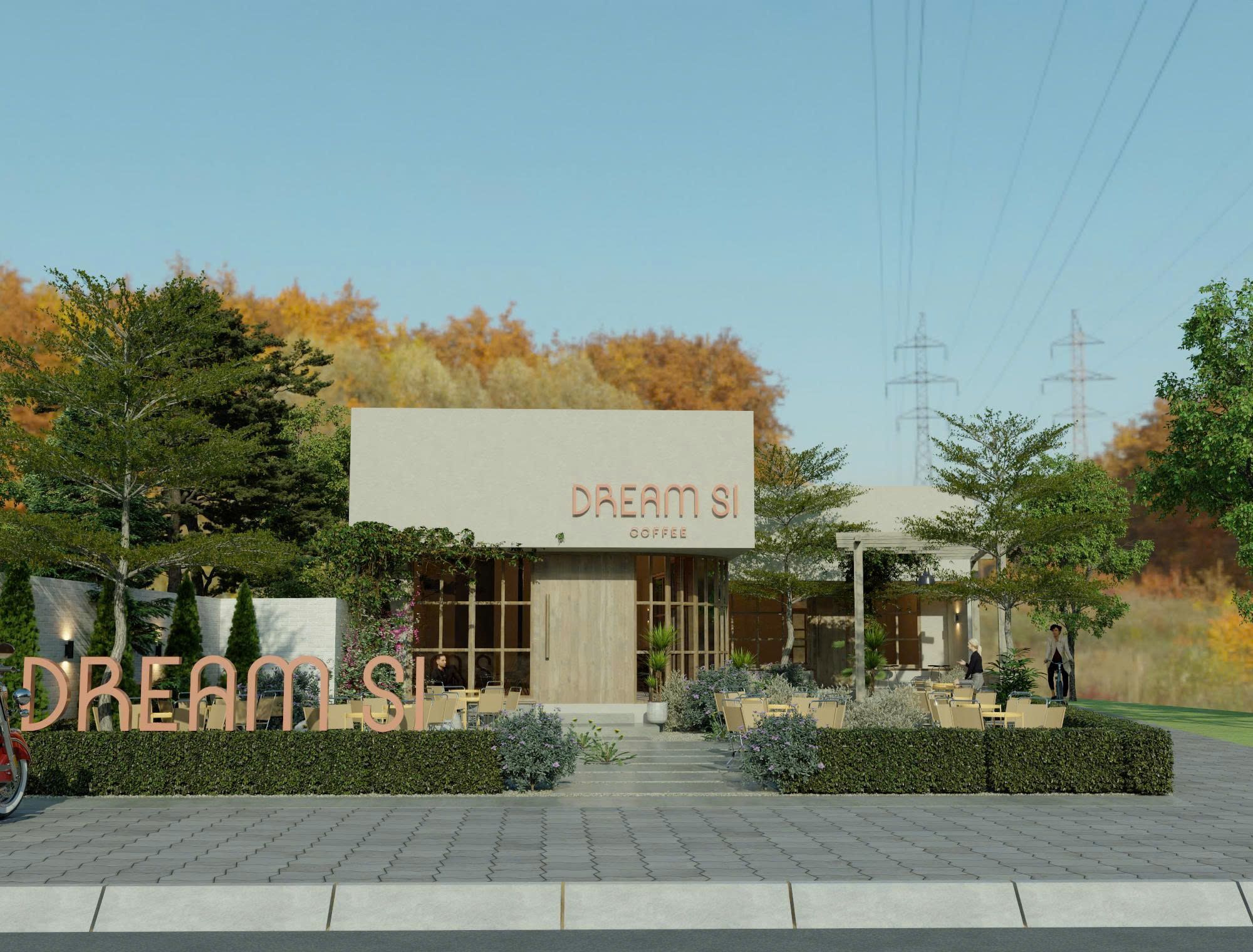 thiết kế quán cà phê