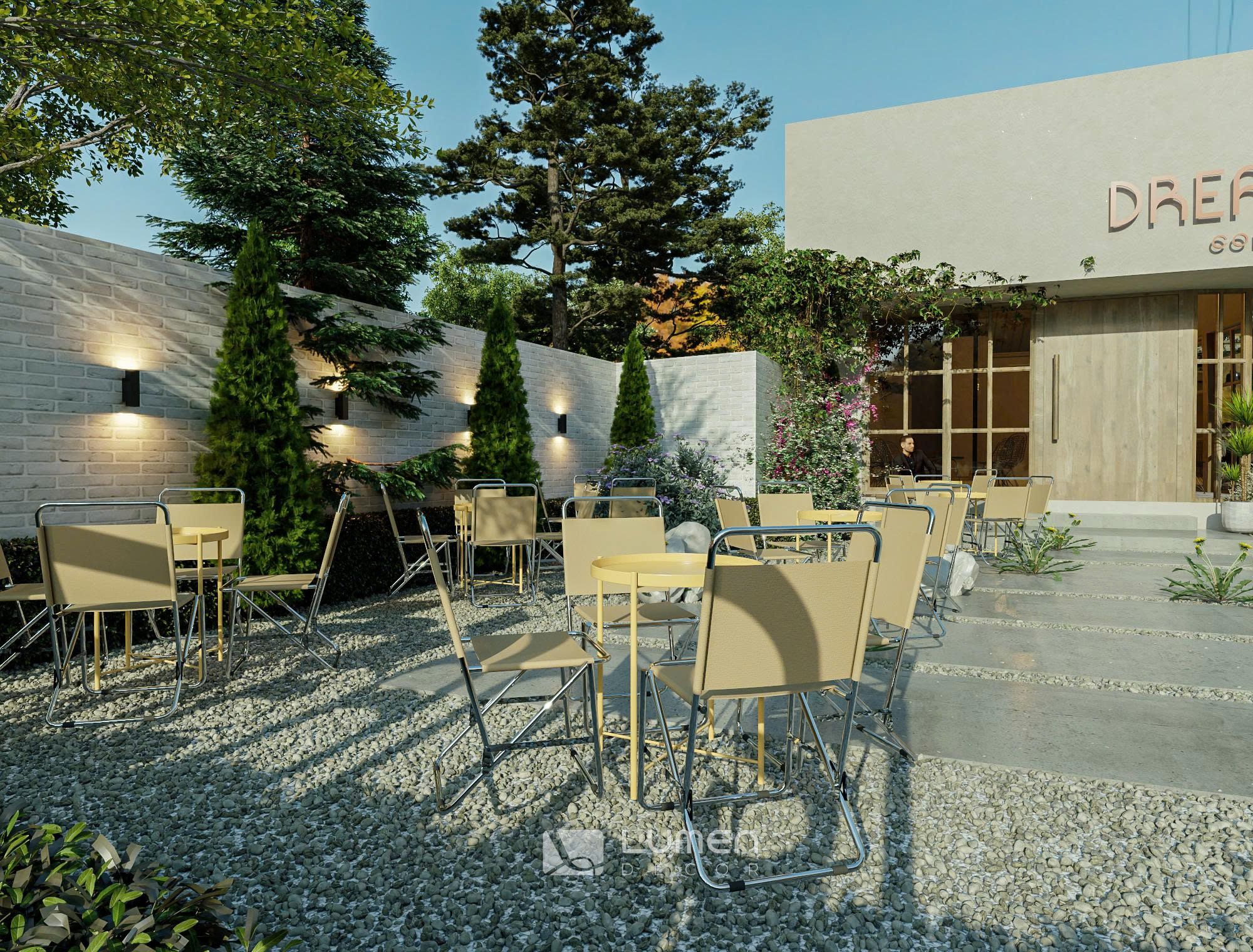 thiết kế quán cà phê