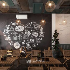 thiết kế quán cà phê