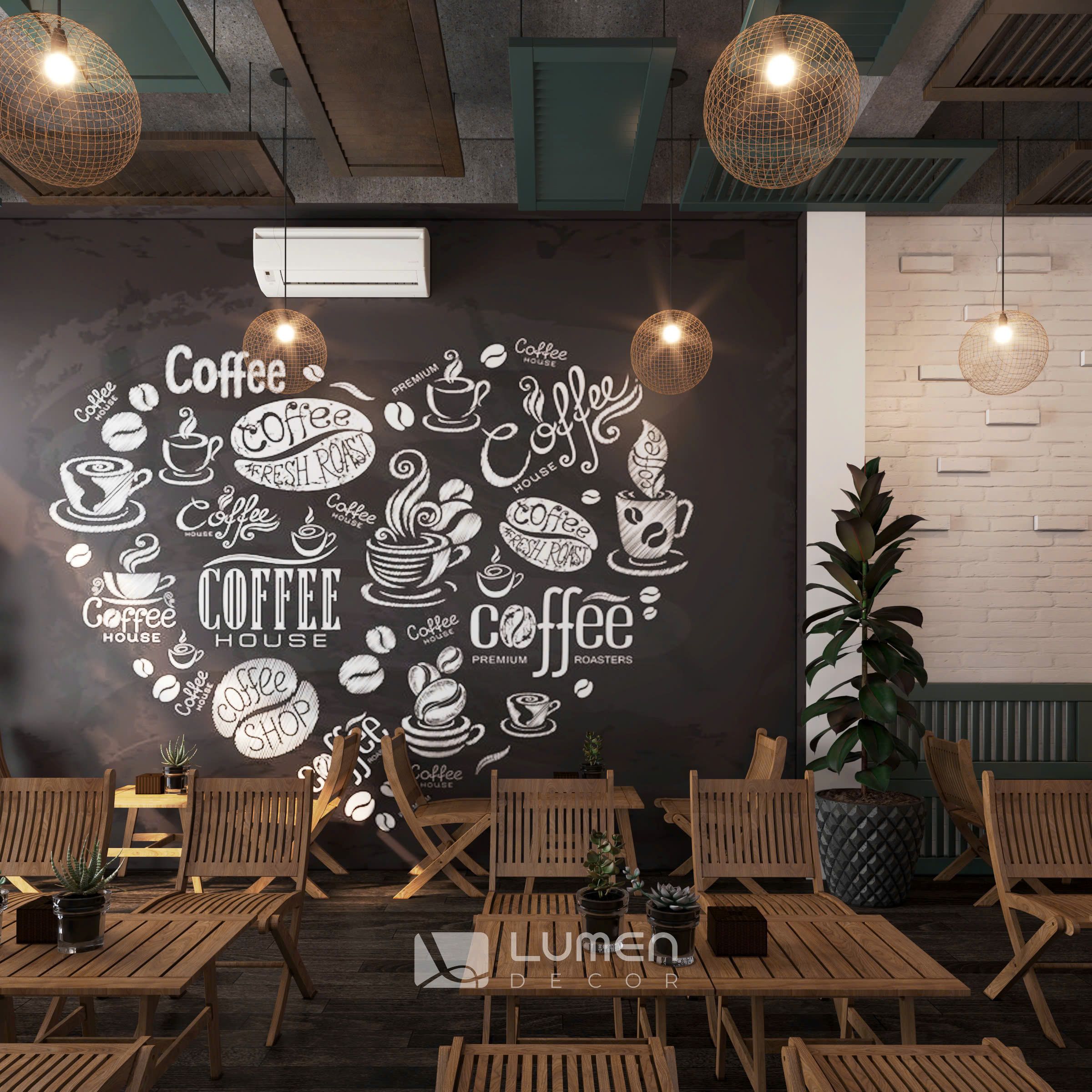 thiết kế quán cà phê