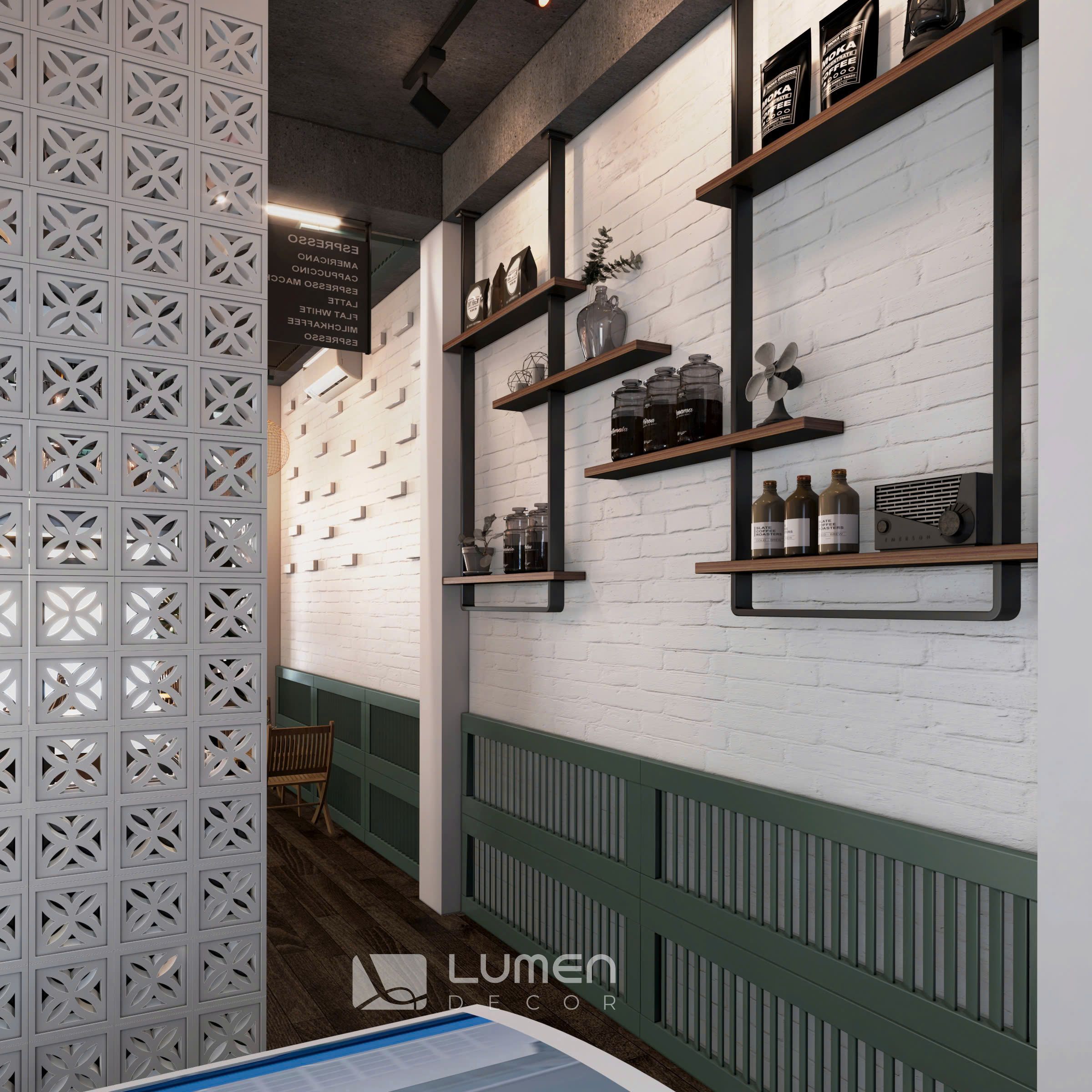 Thiết Kế Quán Cà Phê xu hướng mới: Nghệ Thuật Chữa Lành Tâm Hồn Qua Không Gian Quán Cà Phê 3 thiết kế quán cà phê