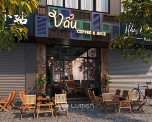 thiết kế quán cà phê