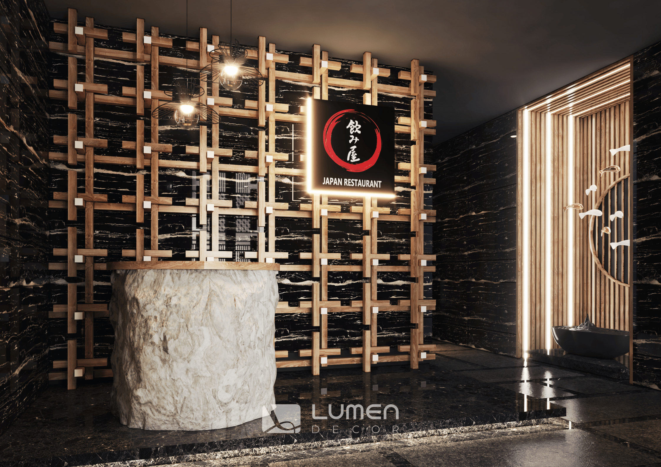 thiết kế nhà hàng